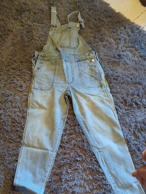 Old Navy Light Blue Denim Overalls